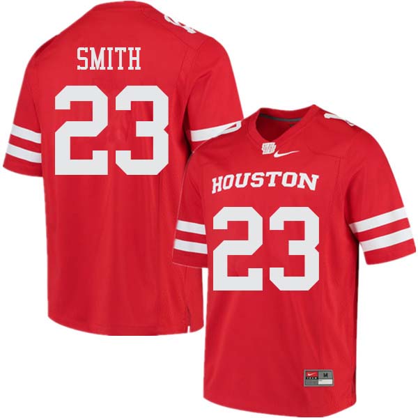 Men #23 Chandler Smith Houston Cougars College Football Jerseys Sale-Red